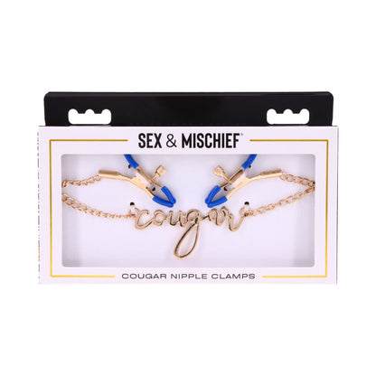 SPORTSHEETS SEX & MISCHIEF COUGAR NIPPLE CLAMPS