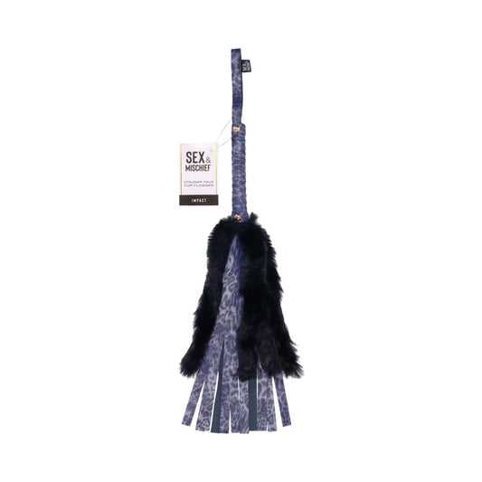 SPORTSHEETS - SEX & MISCHIEF COUGAR FAUX FUR FLOGGER