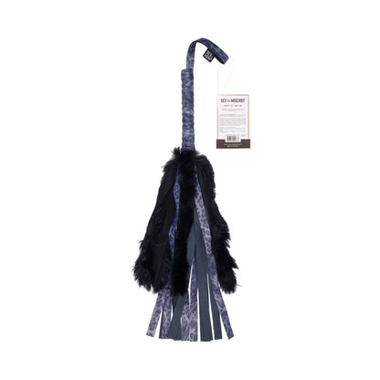 SPORTSHEETS SEX & MISCHIEF COUGAR FAUX FUR FLOGGER