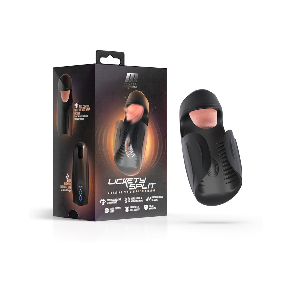 BLUSH - M FOR MEN LICKETY SPLIT BLACK