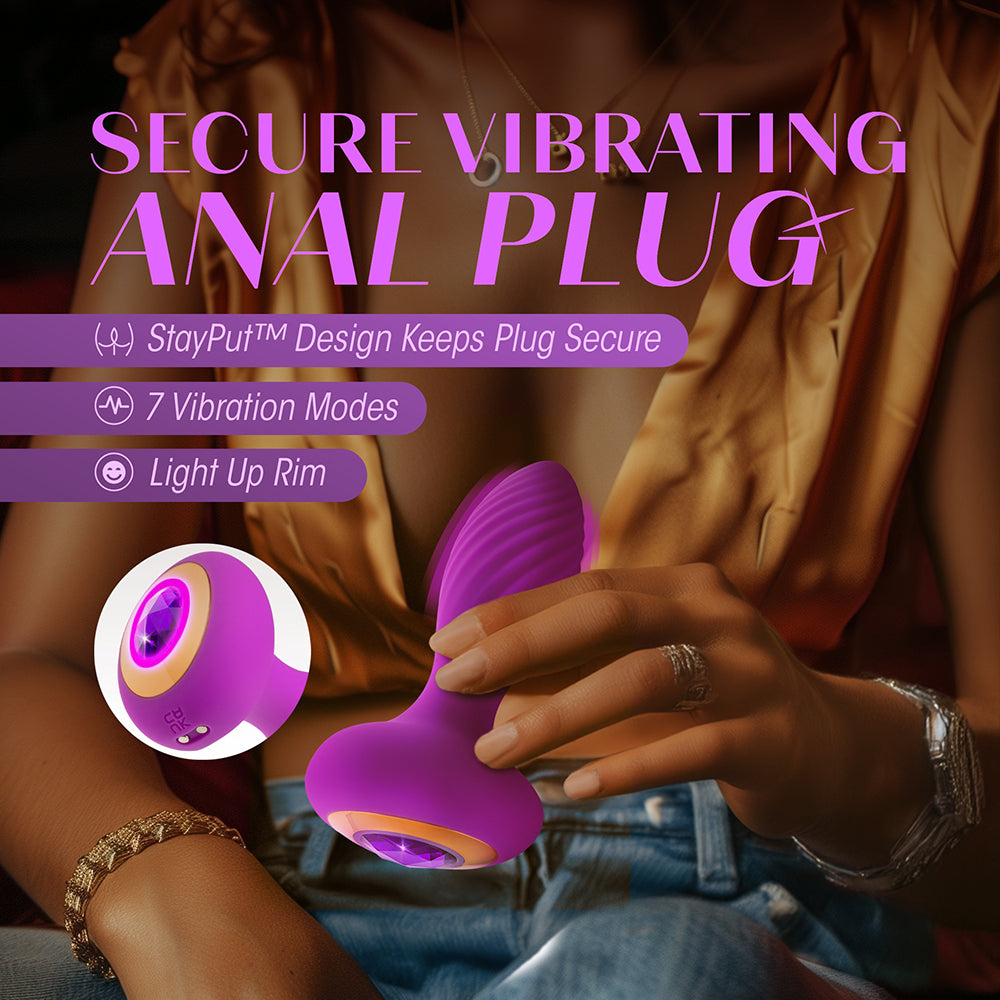 BLUSH - OH MY GEM CHARM PLUG AMETHYST