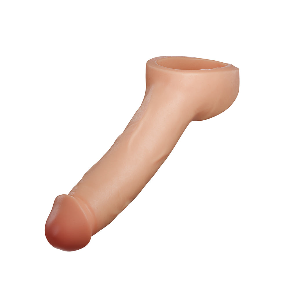 PERFORMANCE PLUS THRIVE 2.5 IN. SILICONE PENIS XTENDER BEIGE