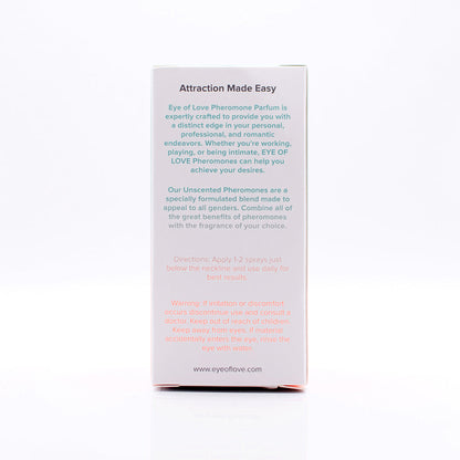 EYE OF LOVE UNSCENTED PHEROMONE PARFUM ATTRACT THEM 1.67 OZ.