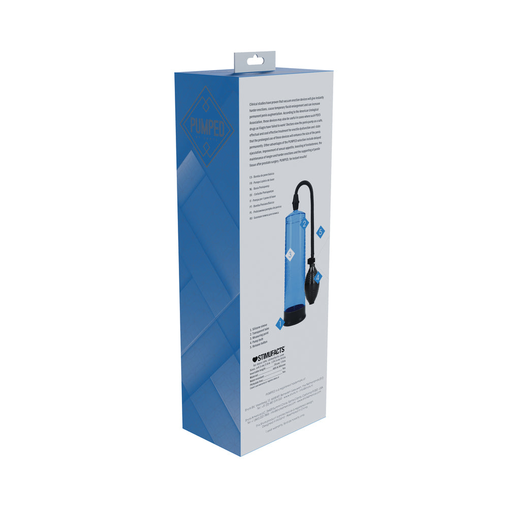 PUMPED BASIC PUMP 1 WATER RESISTANT BLUE