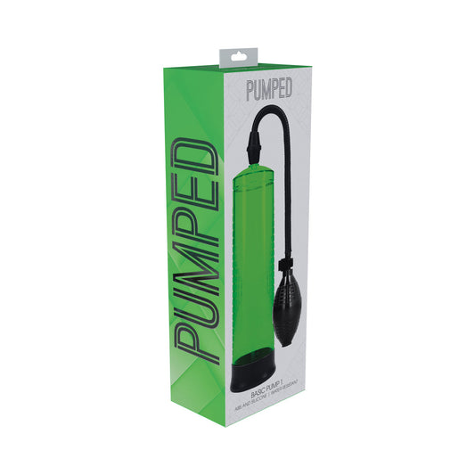 PUMPED BASIC PUMP 1 WATER RESISTANT GREEN