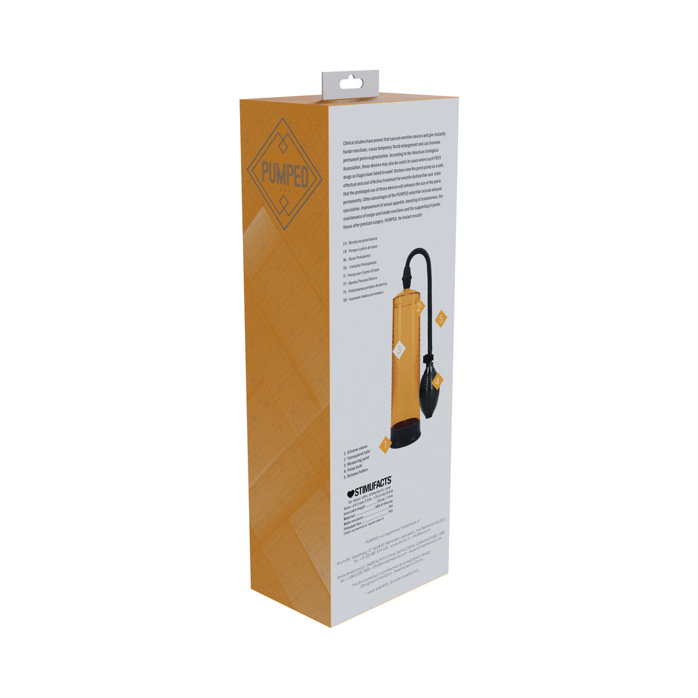 PUMPED BASIC PUMP 1 WATER RESISTANT ORANGE