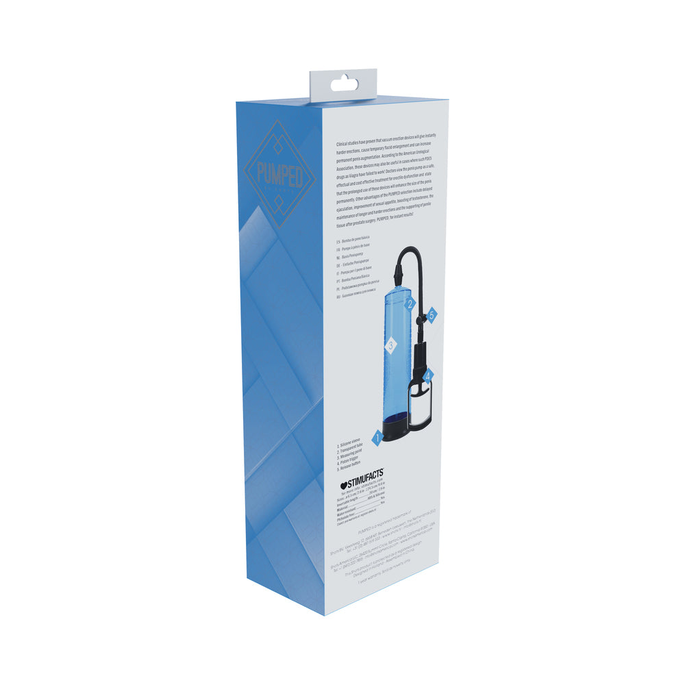 PUMPED BASIC PUMP 2 WATER RESISTANT BLUE