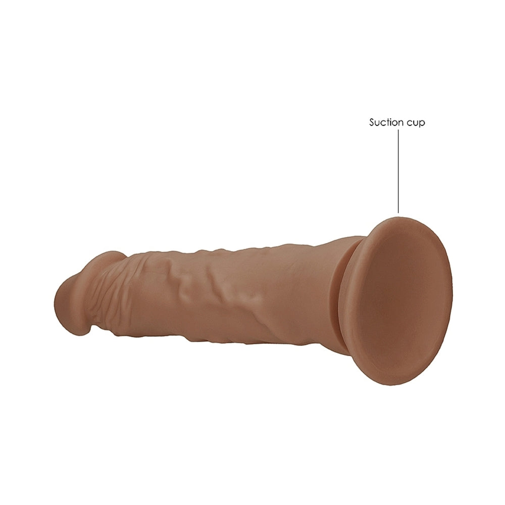 REALROCK REALISTIC DILDO 10 IN. TAN