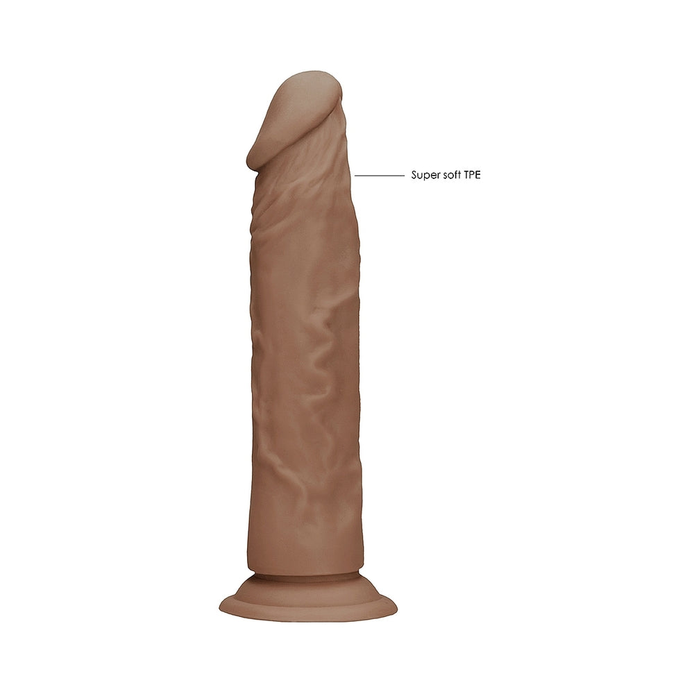 REALROCK REALISTIC DILDO 10 IN. TAN