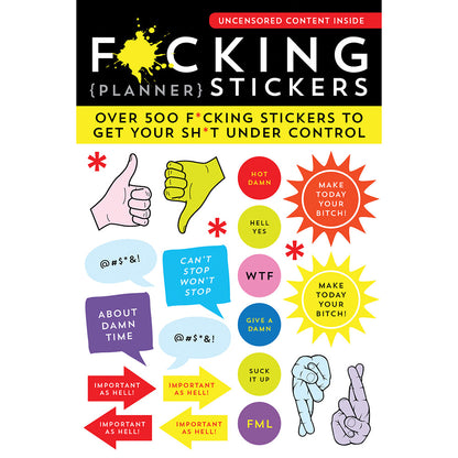 SOURCEBOOKS - FUCKING PLANNER STICKERS