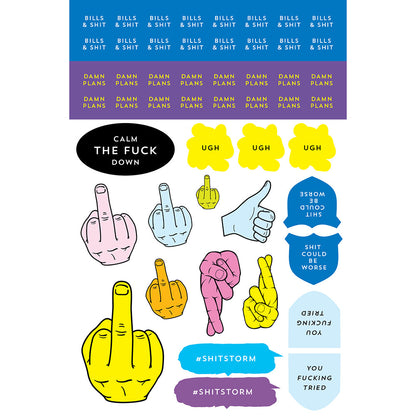 FUCKING PLANNER STICKERS