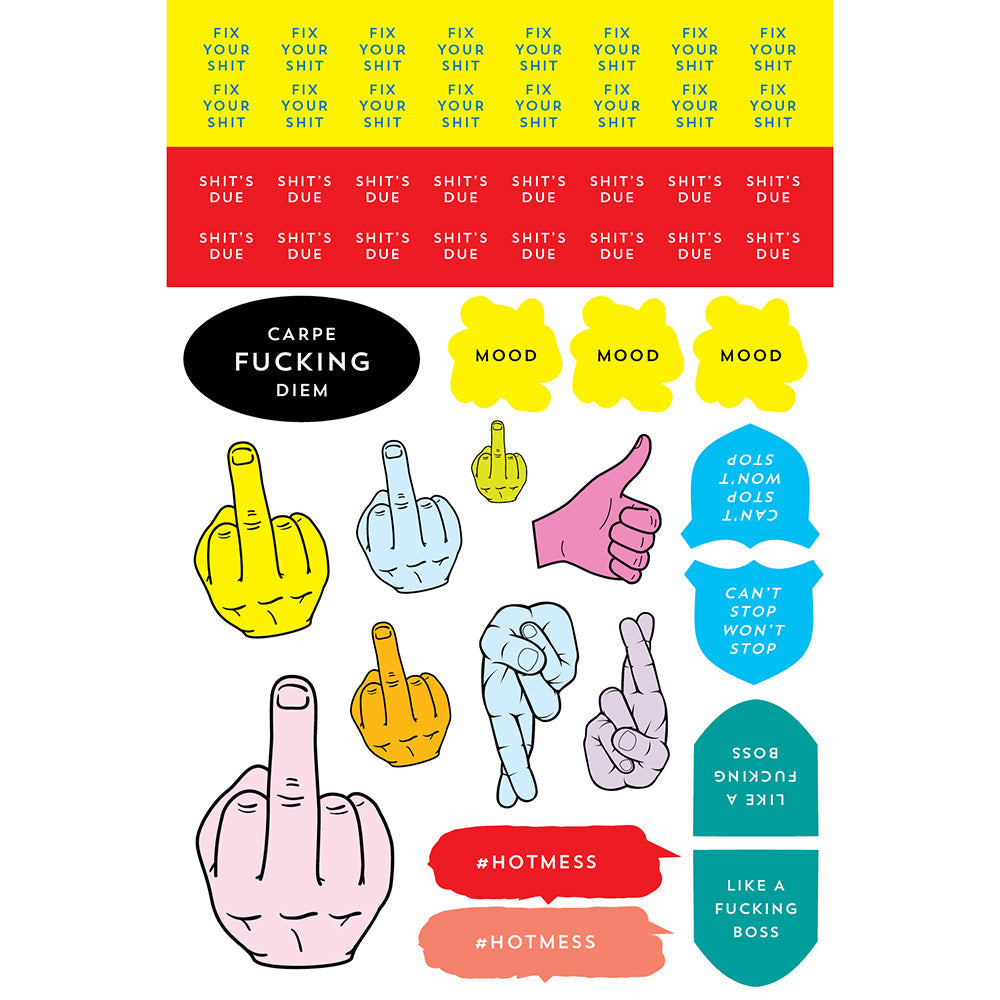 FUCKING PLANNER STICKERS