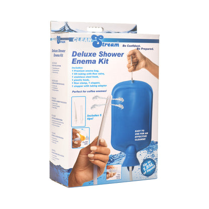 XR BRANDS - CLEANSTREAM DELUXE SHOWER ENEMA KIT