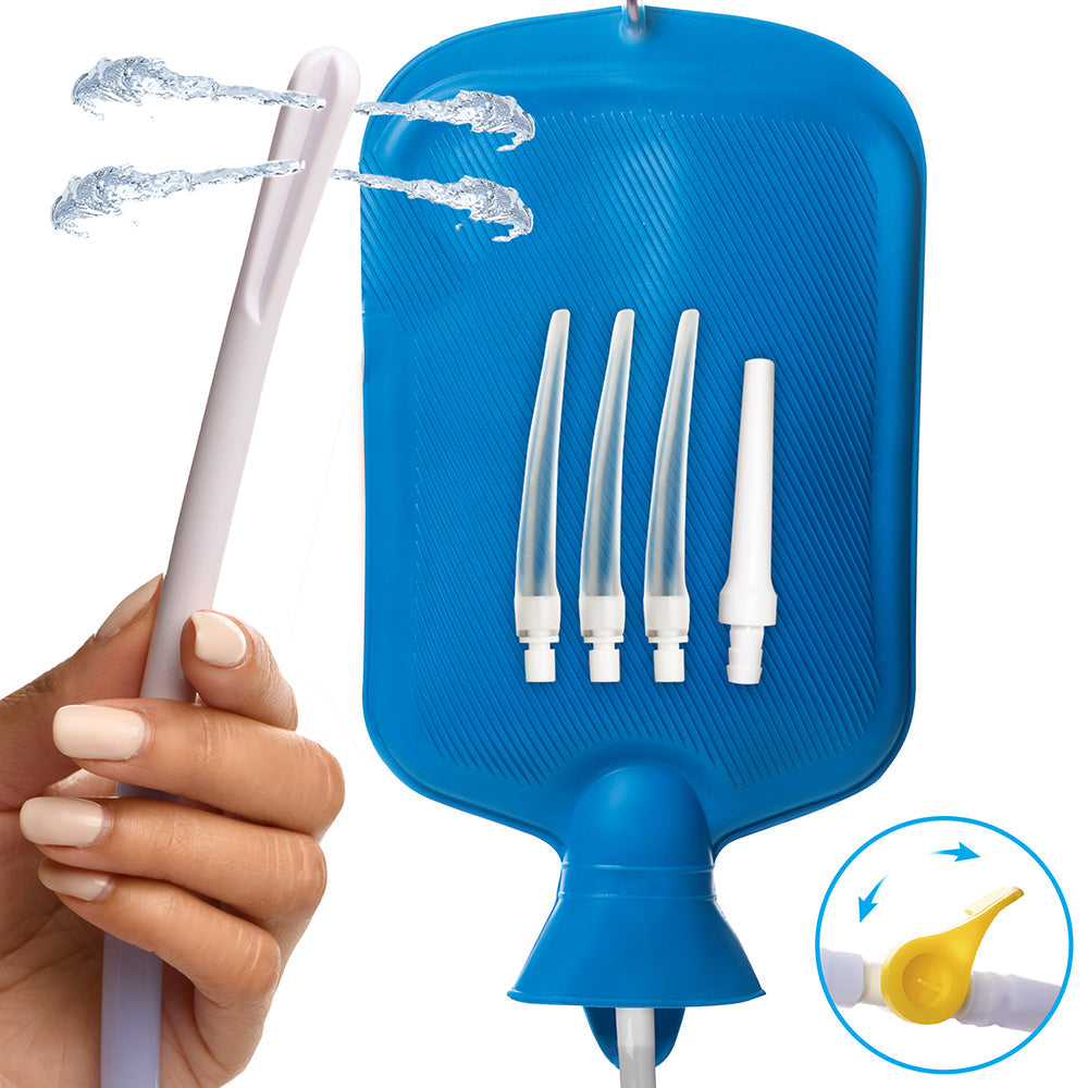 CLEANSTREAM DELUXE SHOWER ENEMA KIT