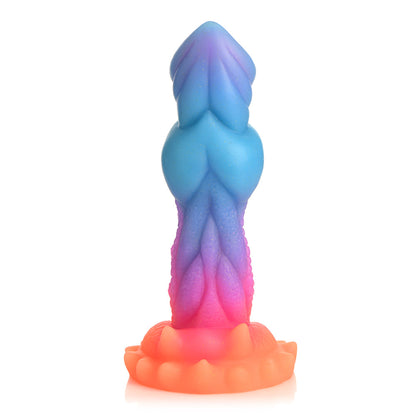 CREATURE COCKS AQUA-COCK GLOW-IN-THE-DARK SILICONE DILDO