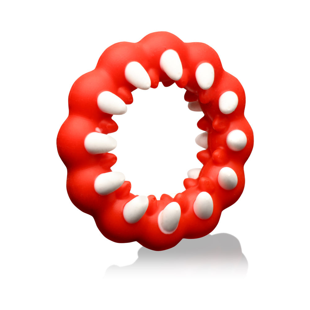 CREATURE COCKS FANGS SILICONE COCK RING