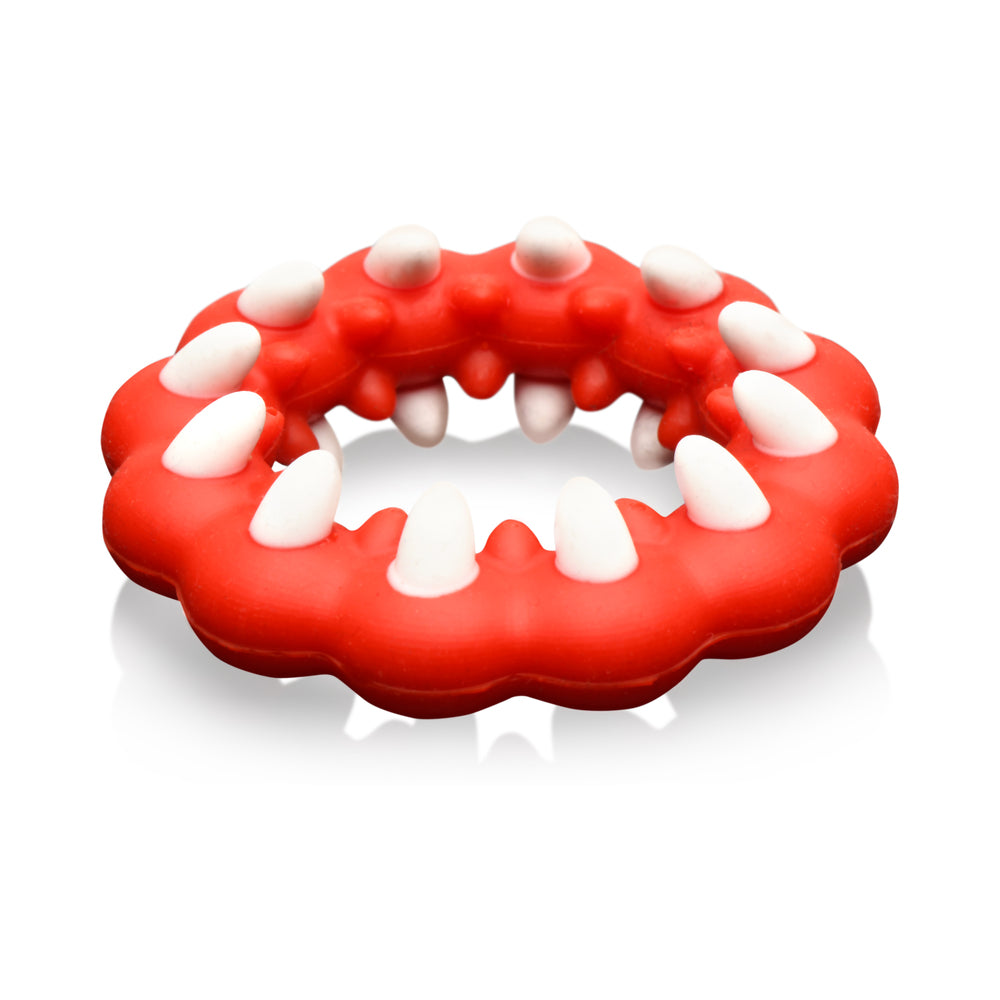 CREATURE COCKS FANGS SILICONE COCK RING