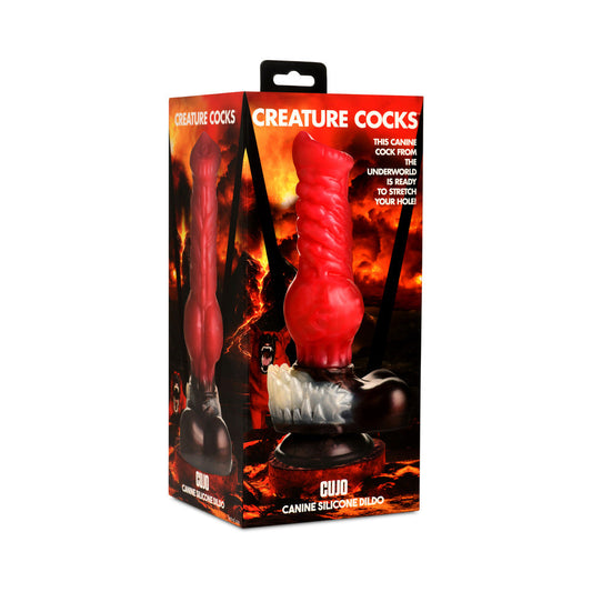 XR BRANDS - CREATURE COCKS CUJO CANINE SILICONE DILDO L