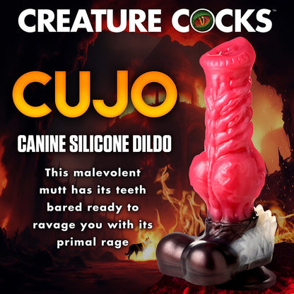CREATURE COCKS CUJO CANINE SILICONE DILDO L