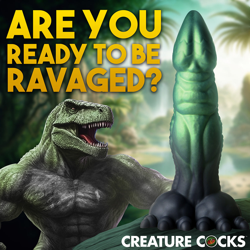 CREATURE COCKS DICKOSAUR DINOSAUR SILICONE DILDO