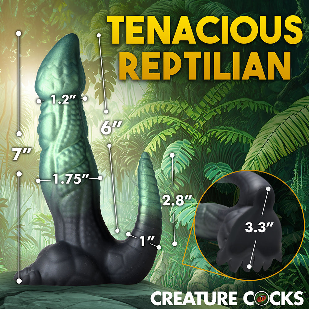 CREATURE COCKS DICKOSAUR DINOSAUR SILICONE DILDO