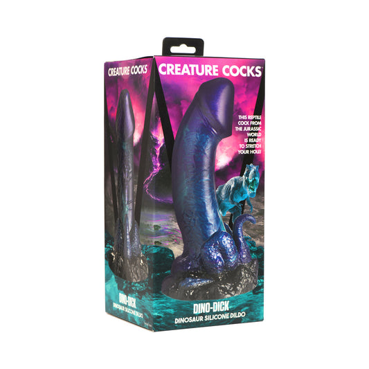 CREATURE COCKS DINO DICK DINOSAUR SILICONE DILDO L