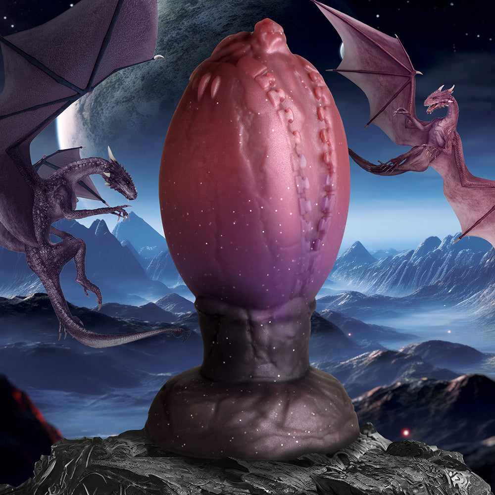 CREATURE COCKS DRAGON HATCH SILICONE EGG X-LARGE