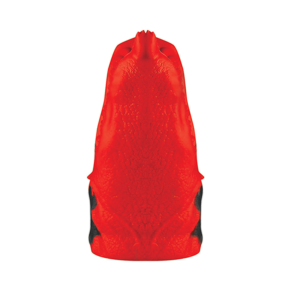 CREATURE COCKS DRAGON TAMER SILICONE STROKER RED