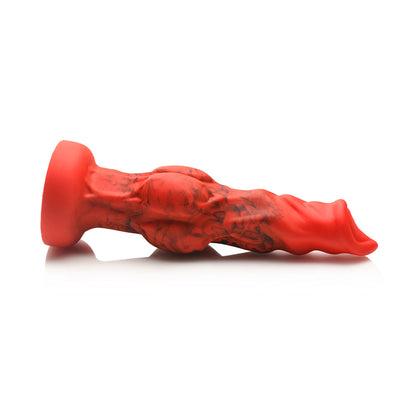 CREATURE COCKS FIRE HOUND SILICONE DILDO S