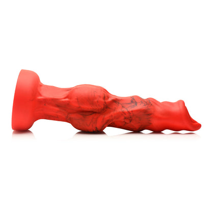 CREATURE COCKS FIRE HOUND SILICONE DILDO M