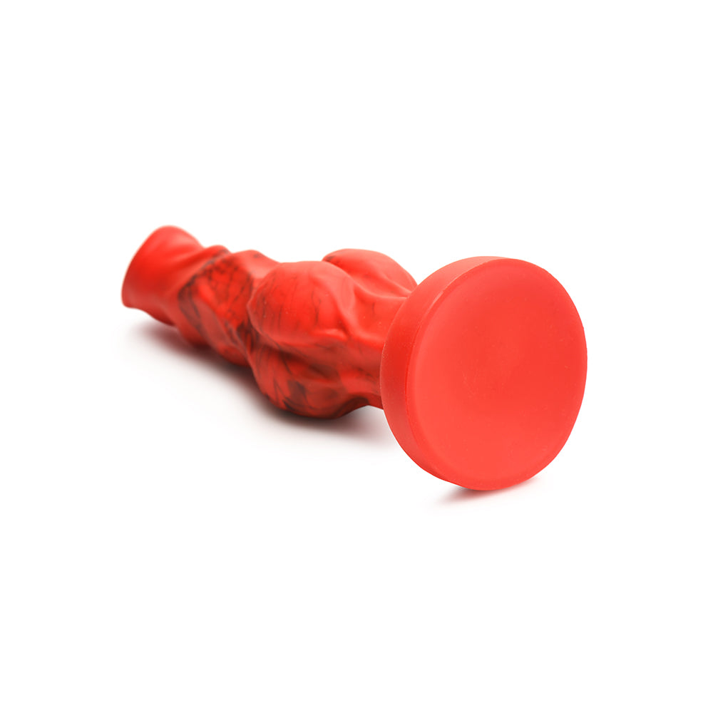 CREATURE COCKS FIRE HOUND SILICONE DILDO M