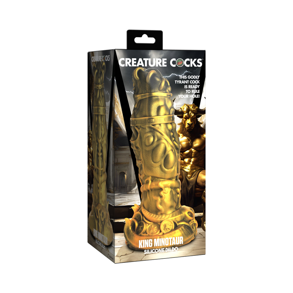 CREATURE COCKS KING MINOTAUR SILICONE DILDO