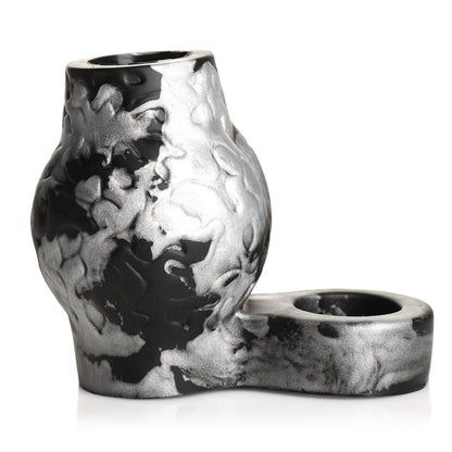 CREATURE COCKS NIGHT PROWLER SILICONE GIRTH ENHANCER WITH BALL STRAP L