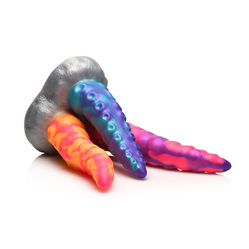 CREATURE COCKS TENTACLE TRIO SILICONE DILDO
