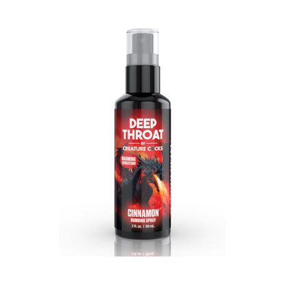 CREATURE COCKS THROAT NUMBING SPRAY CINNAMON 1 OZ.