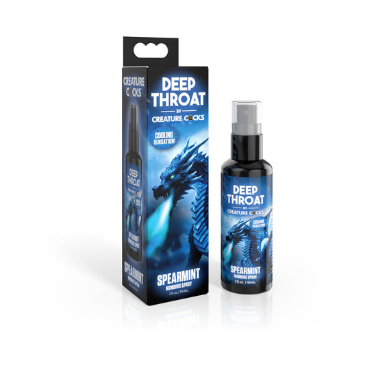 XR BRANDS - CREATURE COCKS THROAT NUMBING SPRAY SPEARMINT 1 OZ.