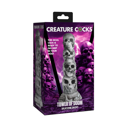 XR BRANDS - CREATURE COCKS TOWER OF DOOM SILICONE DILDO