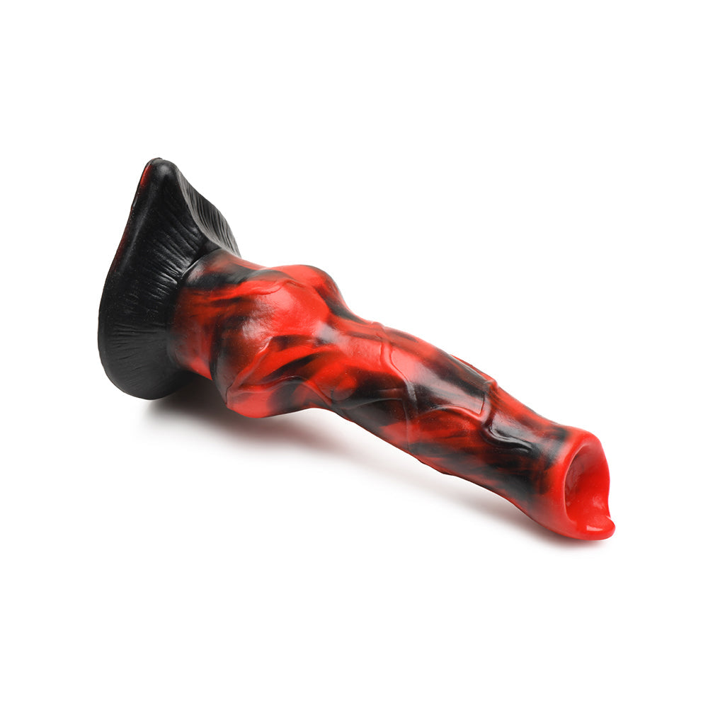 CREATURE COCKS VIBRA BEAST VIBRATING SILICONE DILDO