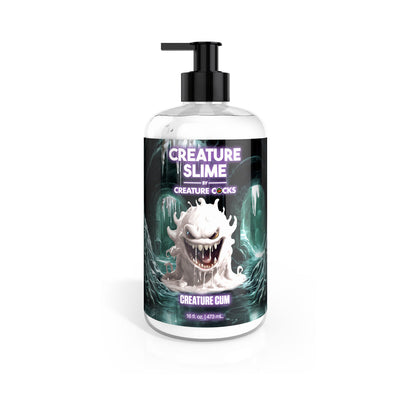 XR BRANDS - CREATURE SLIME CREATURE CUM UNSCENTED JIZZ LUBRICANT 16 OZ.