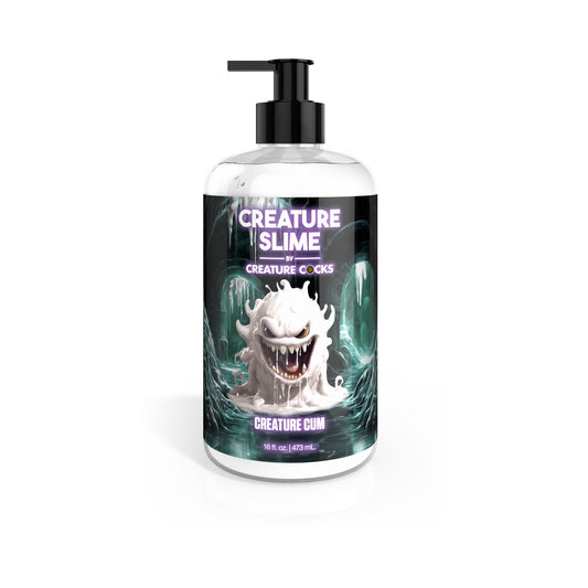 XR BRANDS - CREATURE SLIME CREATURE CUM UNSCENTED JIZZ LUBRICANT 16 OZ.