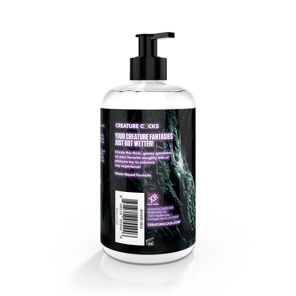 XR BRANDS - CREATURE SLIME CREATURE CUM UNSCENTED JIZZ LUBRICANT 16 OZ.