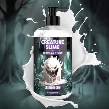 XR BRANDS - CREATURE SLIME CREATURE CUM UNSCENTED JIZZ LUBRICANT 16 OZ.