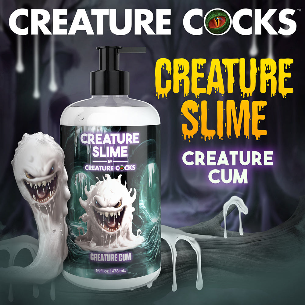 XR BRANDS - CREATURE SLIME CREATURE CUM UNSCENTED JIZZ LUBRICANT 16 OZ.