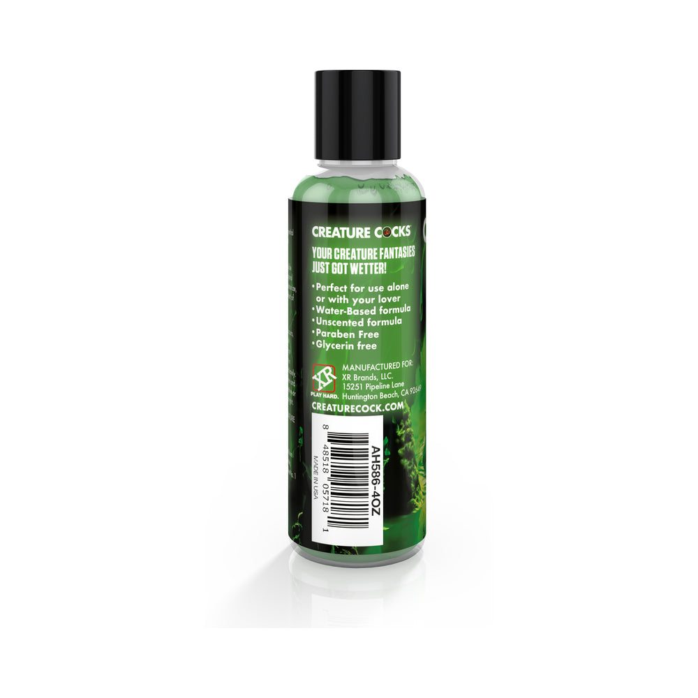 CREATURE SLIME GREEN WATER-BASED LUBRICANT 4 OZ.