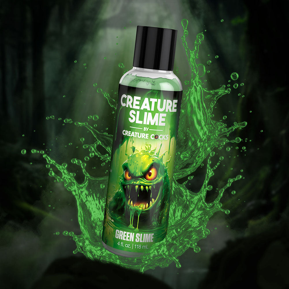 CREATURE SLIME GREEN WATER-BASED LUBRICANT 4 OZ.