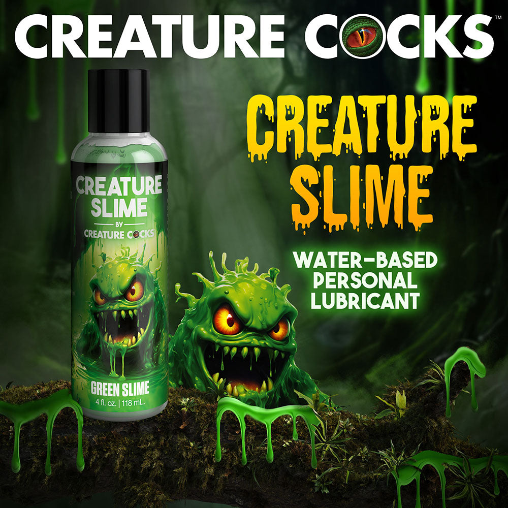 MARCAS XR - LUBRICANTE A BASE DE AGUA CREATURE SLIME VERDE 4 OZ.
