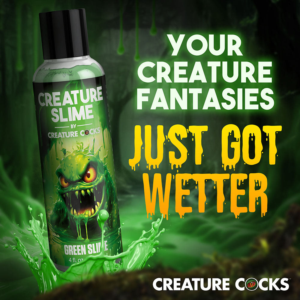 MARCAS XR - LUBRICANTE A BASE DE AGUA CREATURE SLIME VERDE 4 OZ.