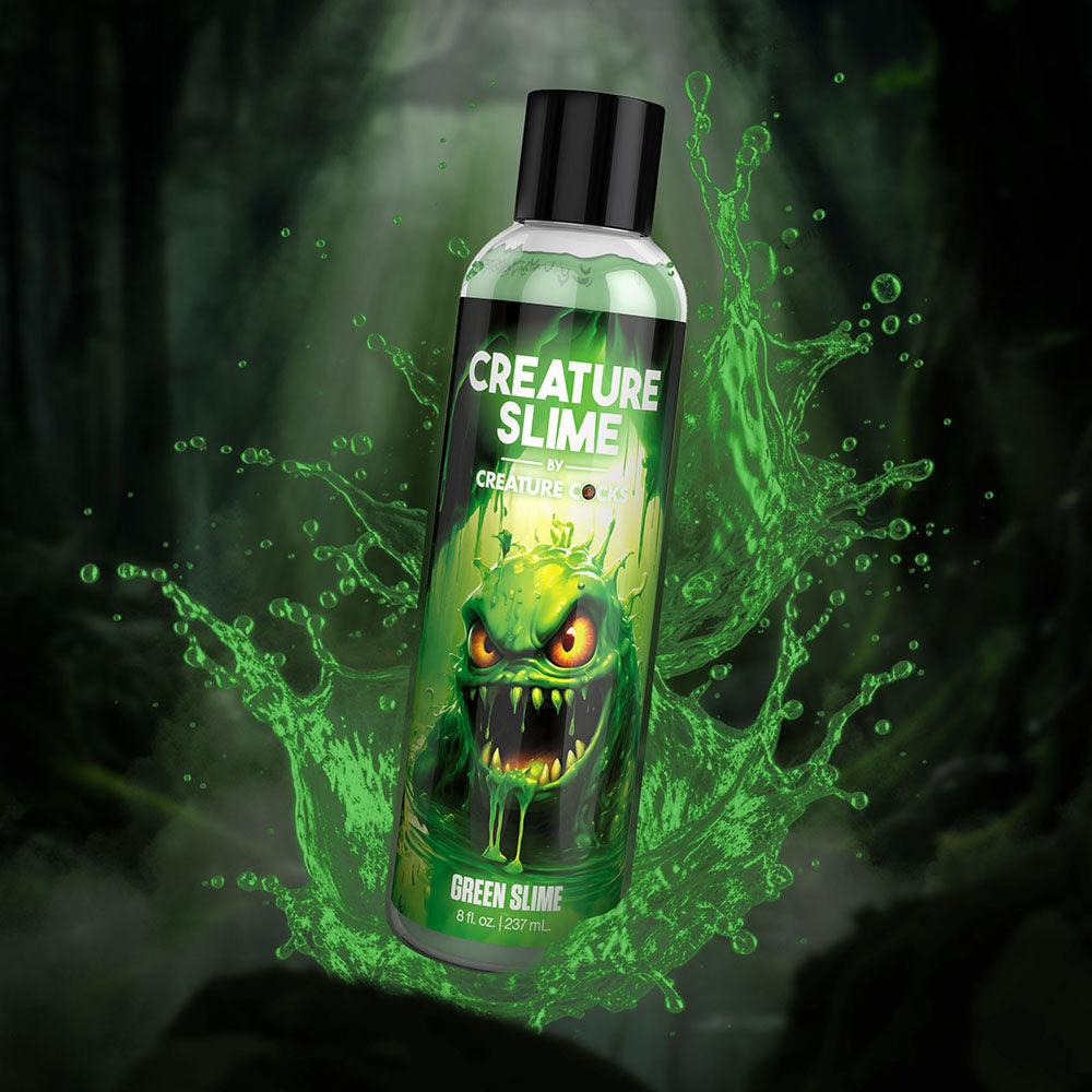 CREATURE SLIME GREEN WATER-BASED LUBRICANT 8 OZ.
