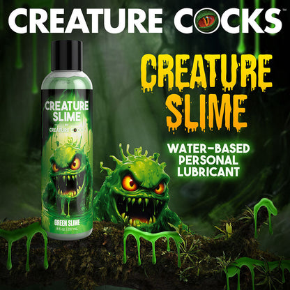 CREATURE SLIME GREEN WATER-BASED LUBRICANT 8 OZ.