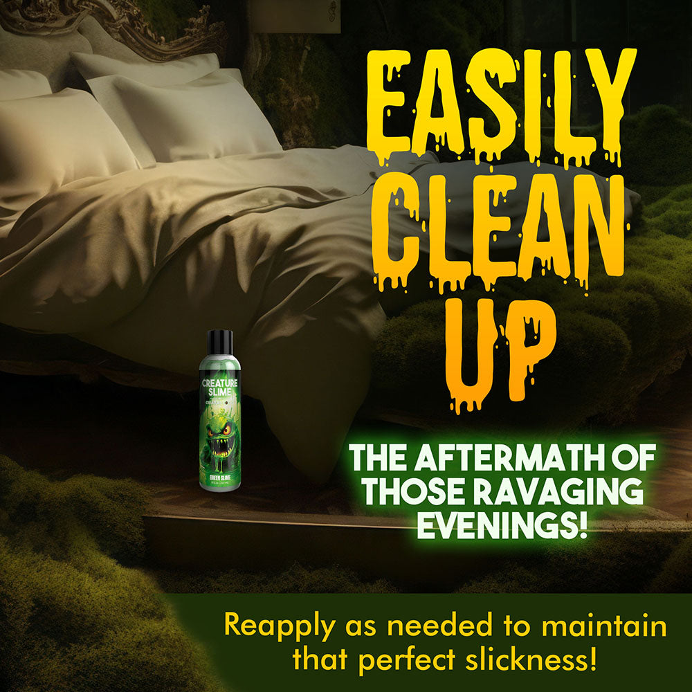 CREATURE SLIME GREEN WATER-BASED LUBRICANT 8 OZ.